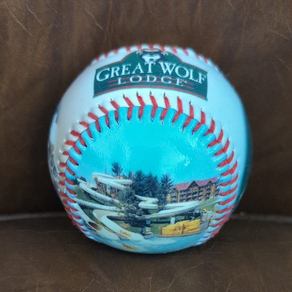 Souvenir Baseball - White and Blue - Picture 1 of 4